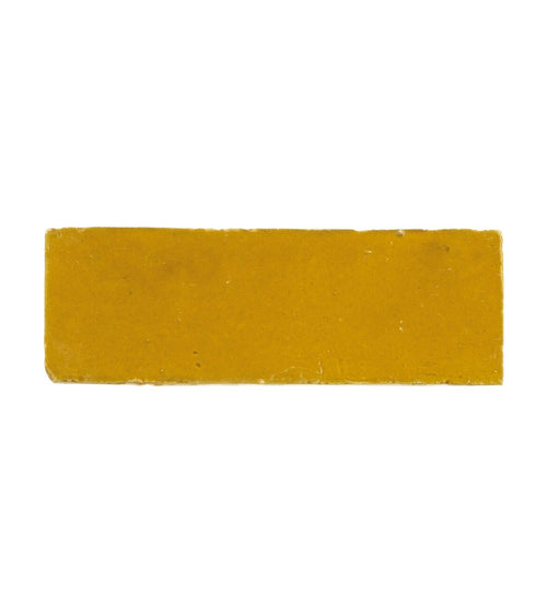 Medina Ochre Rectangle Handmade Moroccan Zellige Tile Rustic Bathroom Tiles
