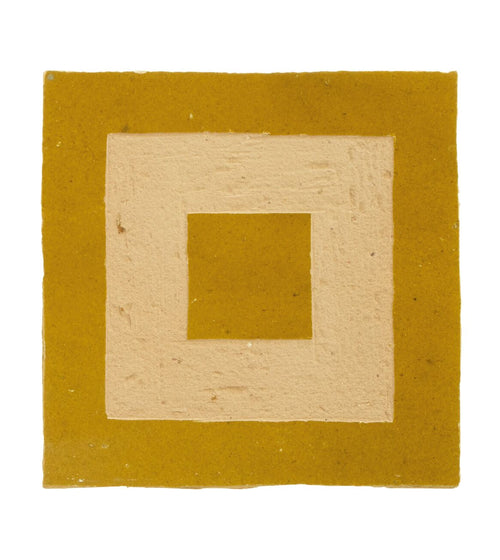 Medina Ochre Porton Handmade Moroccan Zellige Tile Rustic Bathroom Tiles