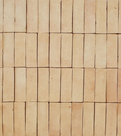Medina Raw Rectangle Handmade Moroccan Zellige Tile Rustic Bathroom Tiles
