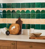 Default Title Bathroom Tiles Medina Moss Green Belen Handmade Moroccan Zellige Tile thumbnail