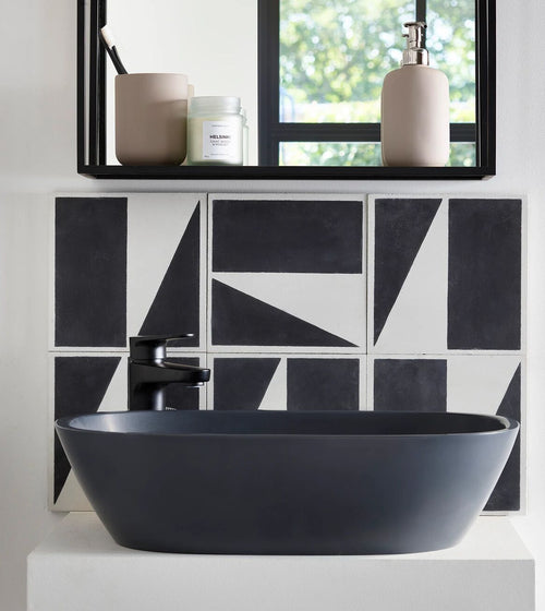 Bert & May Split Shift Old Iron Porcelain Tile Diamond & Triangle Kitchen Tile Bert & May Split Shift Old Iron Porcelain Tile Diamond & Triangle Kitchen Tile Bert & May Split Shift Old Iron Porcelain Tile Diamond & Triangle Kitchen Tile