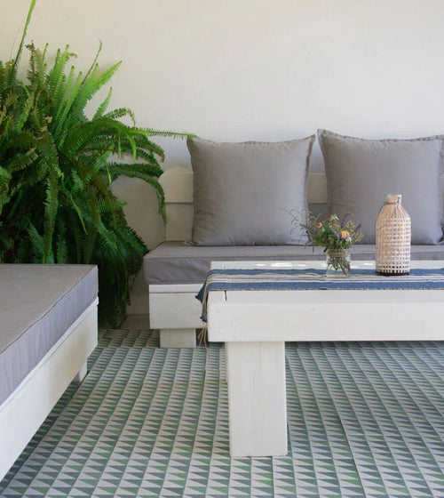 Bert & May Green Majadas Porcelain Tile Bert & May Wall Tiles