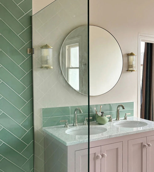 Retro Metro Lime House 10 x 30 Glazed Tile Wall & Floor Tiles/Hearths & Fireplace