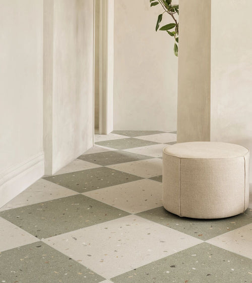 Confetti Cream Terazzo Floor Tiles