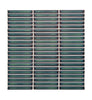 Default Title Bathroom Floor Tiles Copenhagen Kit Kat Dark Green Mosaic thumbnail