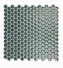 Default Title Bathroom Floor Tiles Copenhagen Penny Round Dark Green Mosaic thumbnail