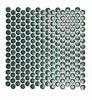Default Title Bathroom Floor Tiles Copenhagen Penny Round Dark Green Mosaic thumbnail