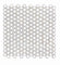 Copenhagen Penny Round White Mosaic