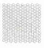 Default Title Bathroom Floor Tiles Copenhagen Penny Round White Mosaic thumbnail