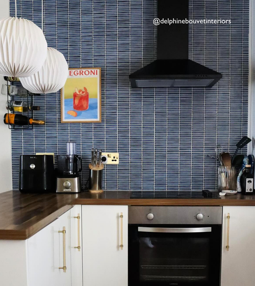 Copenhagen Kit Kat Blue Mosaic Kit Kat Tiles