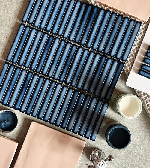 Copenhagen Kit Kat Blue Mosaic Kit Kat Tiles