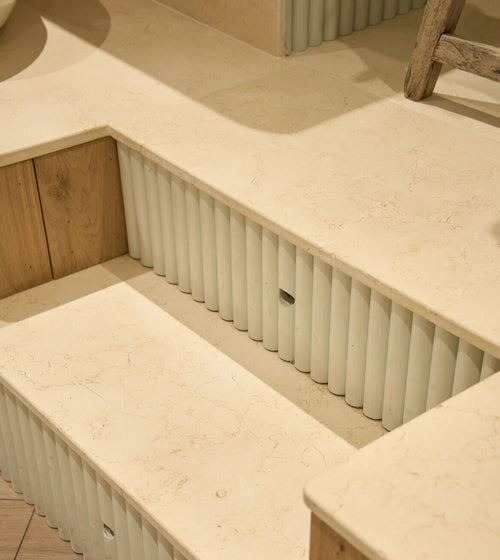 Temple Ezra 60 x 60 Tumbled Limestone Floor Tiles Temple Ezra 60 x 60 Tumbled Limestone Floor Tiles