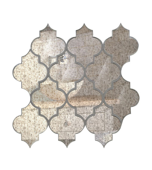 Deco Glass Bell Silver Mosaic Mosaic Wall Tiles