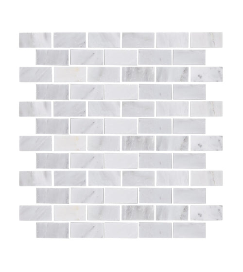 East Hampton Brick Marble Mosaic Marble Floor Tiles