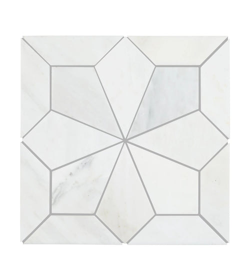 East Hampton Nova Star Marble Mosaic East Hampton Mosaic Range Collection