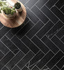 Default Title Bathroom Floor Tiles East Hampton Black Marble Tile 10x30 thumbnail