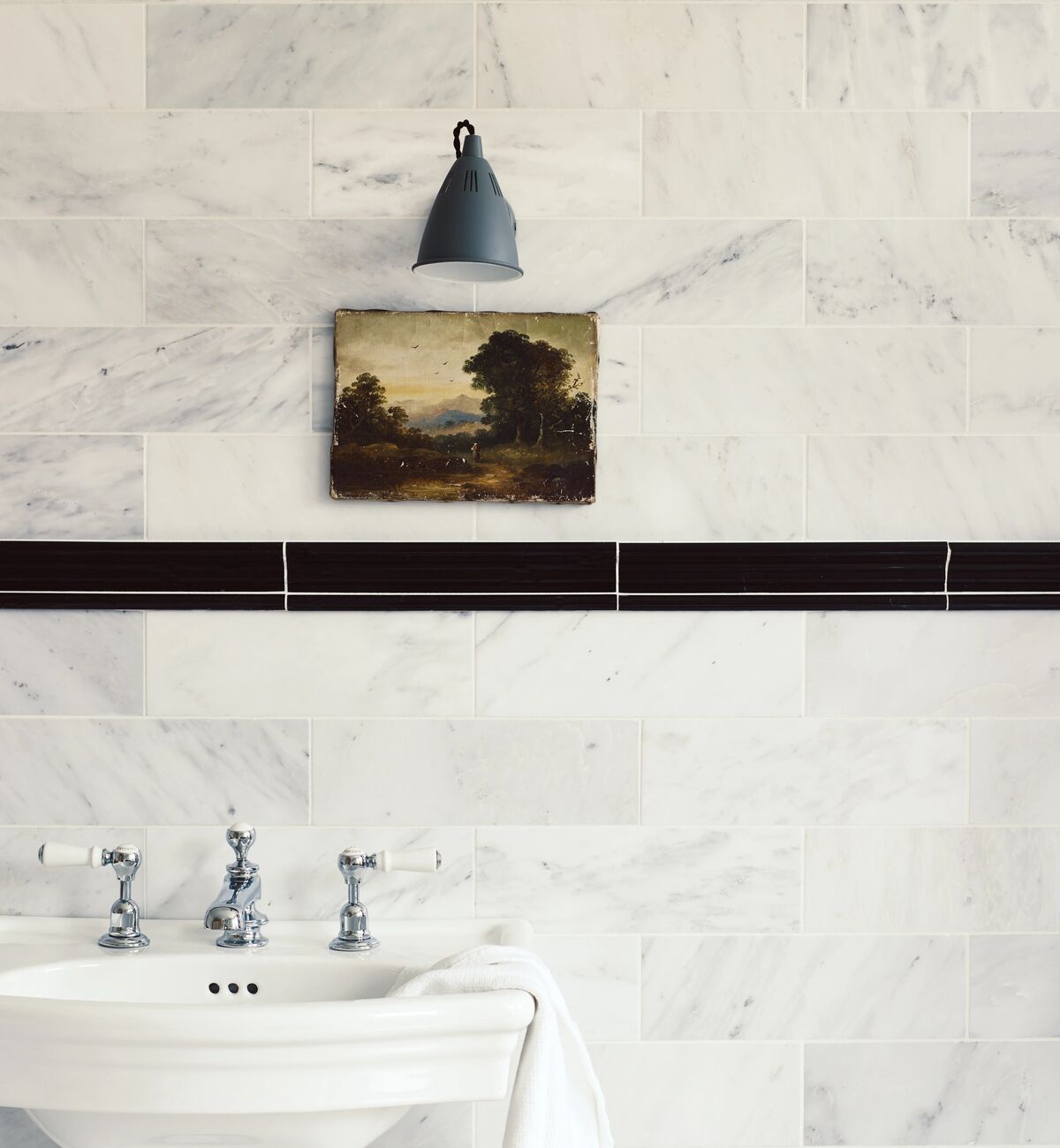 East Hampton Marble 10x30 | Wall & Floor Tiles | Fired Earth