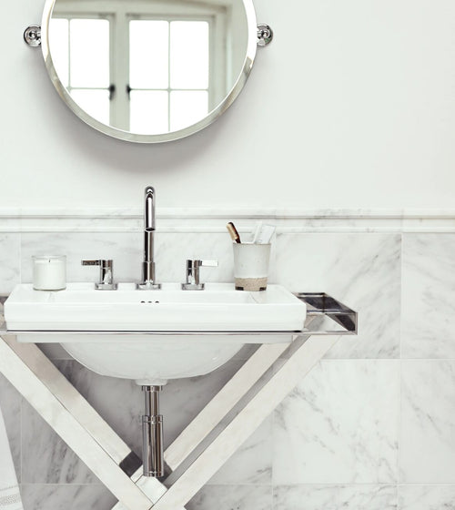 East Hampton Marble Deco Pencil Marble Wall Tiles