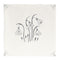 English Delft Snowdrop Charcoal Matt Tile