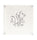 English Delft Snowdrop Charcoal Matt Tile
