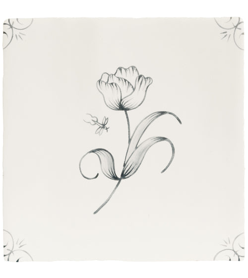 English Delft Tulip Charcoal Matt Tile Ranges/English Delft English Delft Tulip Charcoal Matt Tile Ranges/English Delft English Delft Tulip Charcoal Matt Tile Ranges/English Delft English Delft Tulip Charcoal Matt Tile Ranges/English Delft