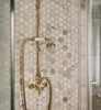 Default Title Bathroom Floor Tiles Westhampton Hexagon Mosaic, Honed thumbnail