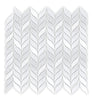 Default Title Bathroom Floor Tiles East Hampton Willow Leaf Marble Mosaic thumbnail