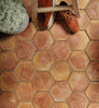Default Title Bathroom Floor Tiles Handmade Classic Terracotta Hexagonal Tile thumbnail