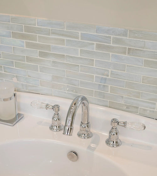 Malacassa Oasis Brick Glass Mosaic Mosaic Wall Tiles
