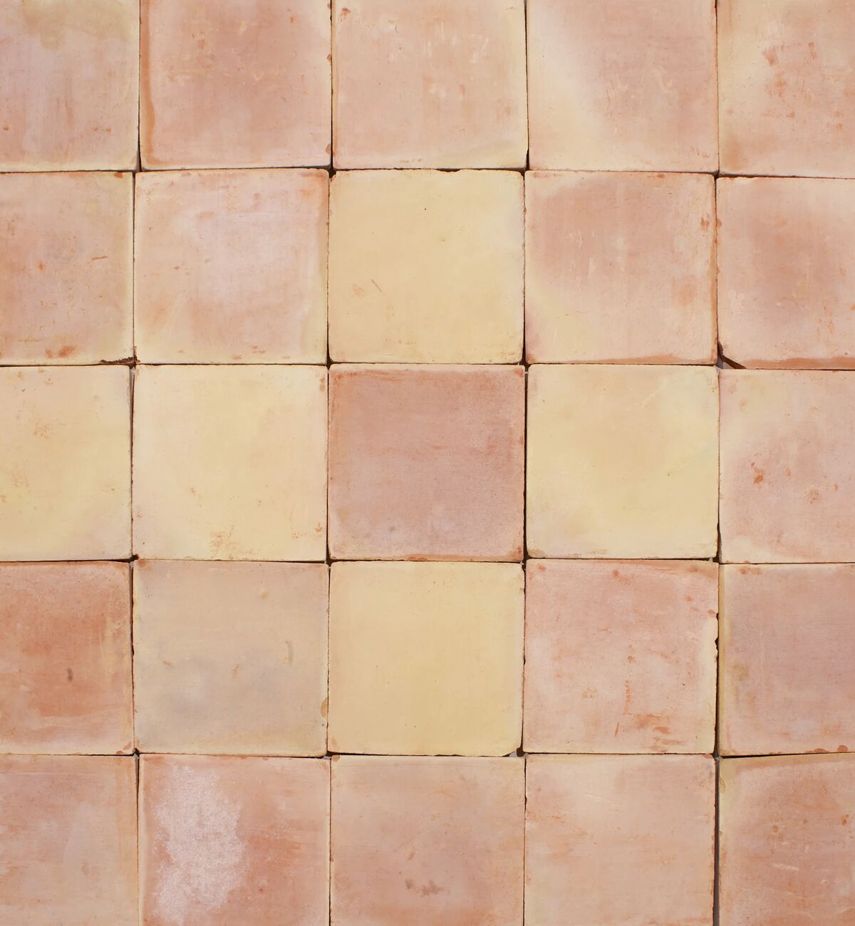Handmade Classic Terracotta Square Tile 20x20 Fired Earth Handmade Classic Terracotta Square Tile 20x20 Fired Earth