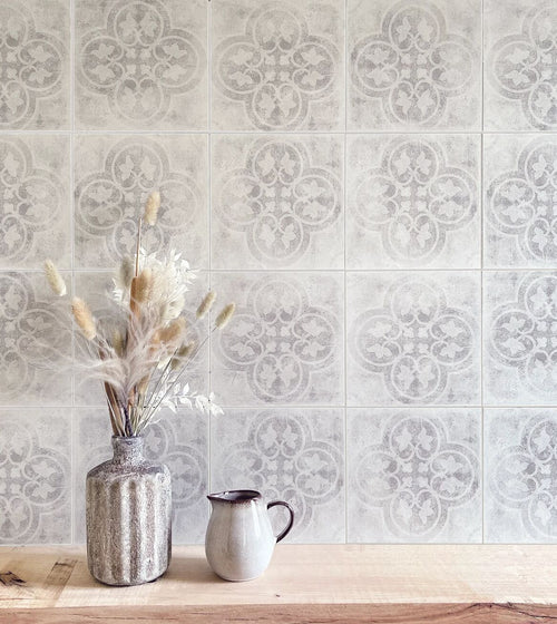 Istria Barban Patterned Tile Wet Room Floor Tiles