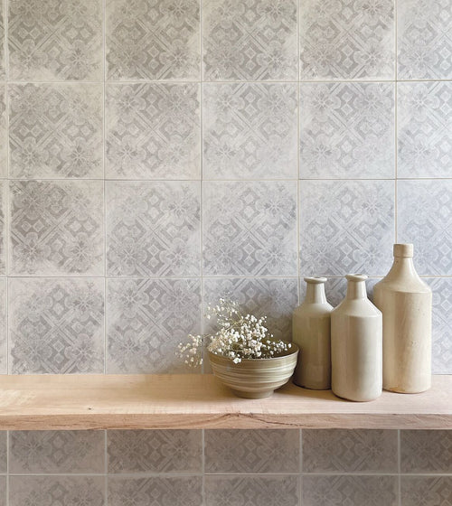 Istria Pula Patterned Tile Wet Room Floor Tiles