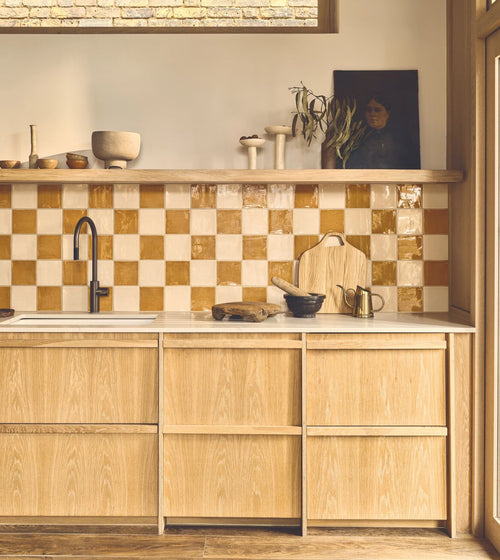 Jaipur Hoppers Hat Square Glazed Tile Bathroom Tiles