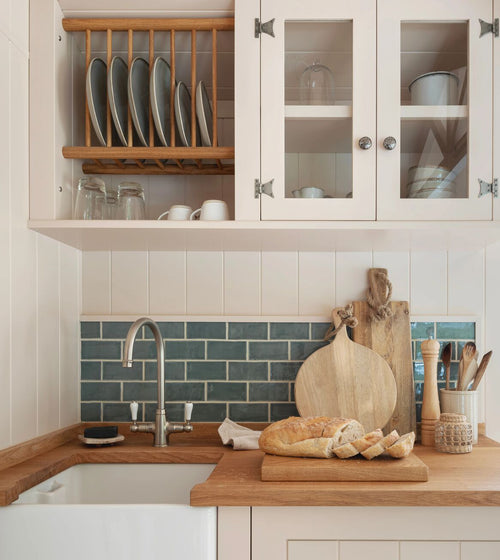 Jaipur Dartmouth Green Rectangle Glazed Tile Bathroom Tiles
