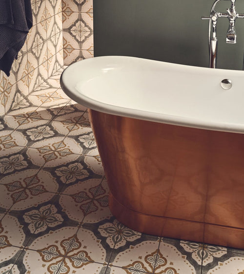 Jaipur Sikkar Patterned Tile Fireplace Wall Tiles