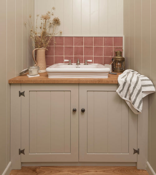 Jaipur Pompeiian Red 13 x 13 Red and Pink Wall Tiles