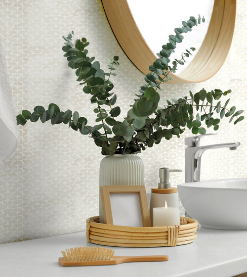 Kelmscott Lytes White Tile Worktop Tiles