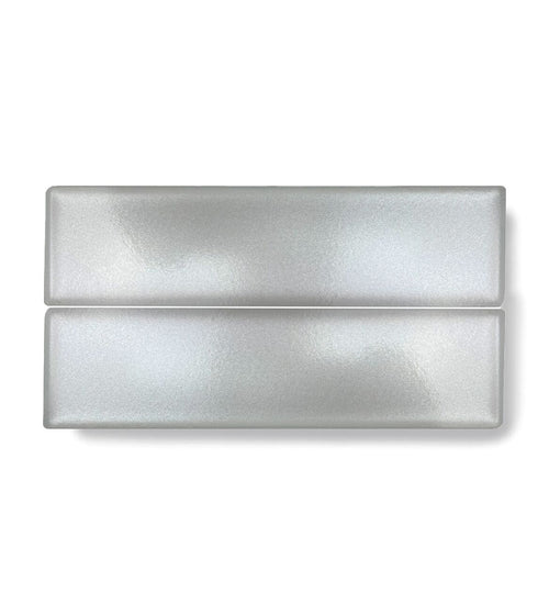 Kingfisher White Glass Wall Tile Bathroom Tiles