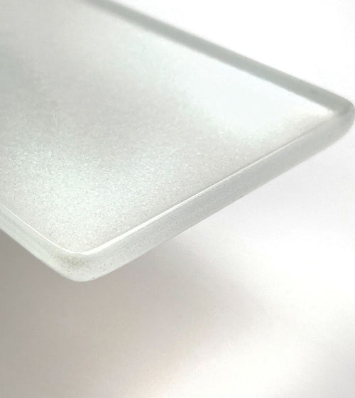 Kingfisher White Glass Wall Tile Bathroom Tiles