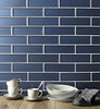 Default Title Bathroom Tiles Kingfisher Blue Glass Wall Tile thumbnail