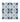Default Title Bathroom Floor Tiles Kelmscott Brantwood Blue Patterned Tile
