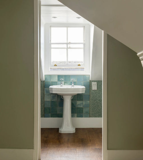 Kelmscott Green Tile Shower Wall Tiles