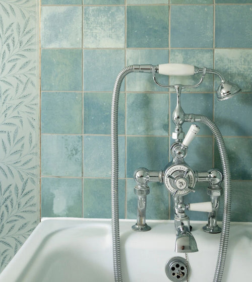 Kelmscott Green Tile Shower Wall Tiles