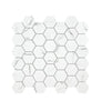 Default Title Bathroom Floor Tiles Malmo Hexagon White Mosaic thumbnail