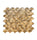 Metallic Vitreum Aurum Fan Gold Glass Tile
