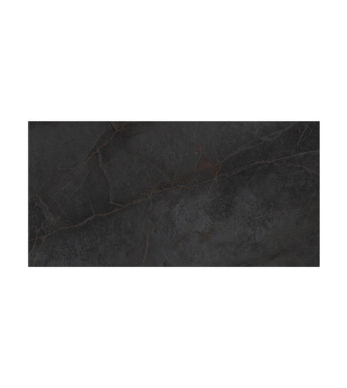 Milos Black - 60 x 120 Marble Effect Floor Tiles