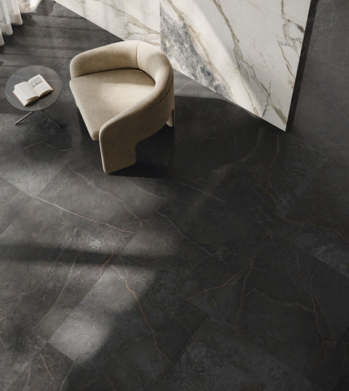Milos Black - 80 x 80 Wall & Floor Tiles/Wall Tiles