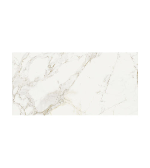 Milos White - 60 x 120 Marble Effect Floor Tiles