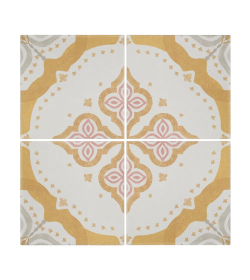 Jaipur Akola Patterned Tile Fireplace Wall Tiles