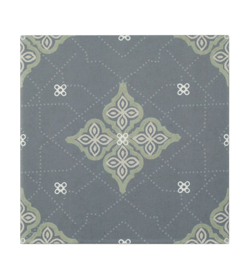 Jaipur Bagh Patterned Tile Fireplace Wall Tiles